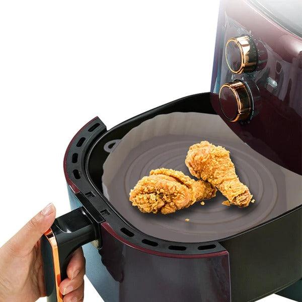 Kit 3 Bandejas de Silicone Permanente para Air Fryer - Lojas Best Way