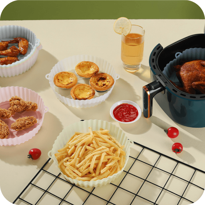 Forma de silicone para Air Fryer - Lojas Best Way