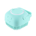 Pet Clean - Escova de Silicone com Caixa para Shampoo - Lojas Best Way